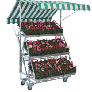 Flower Display Cart