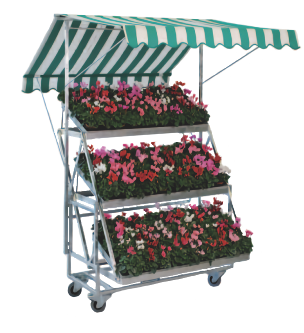 Flower Display Cart